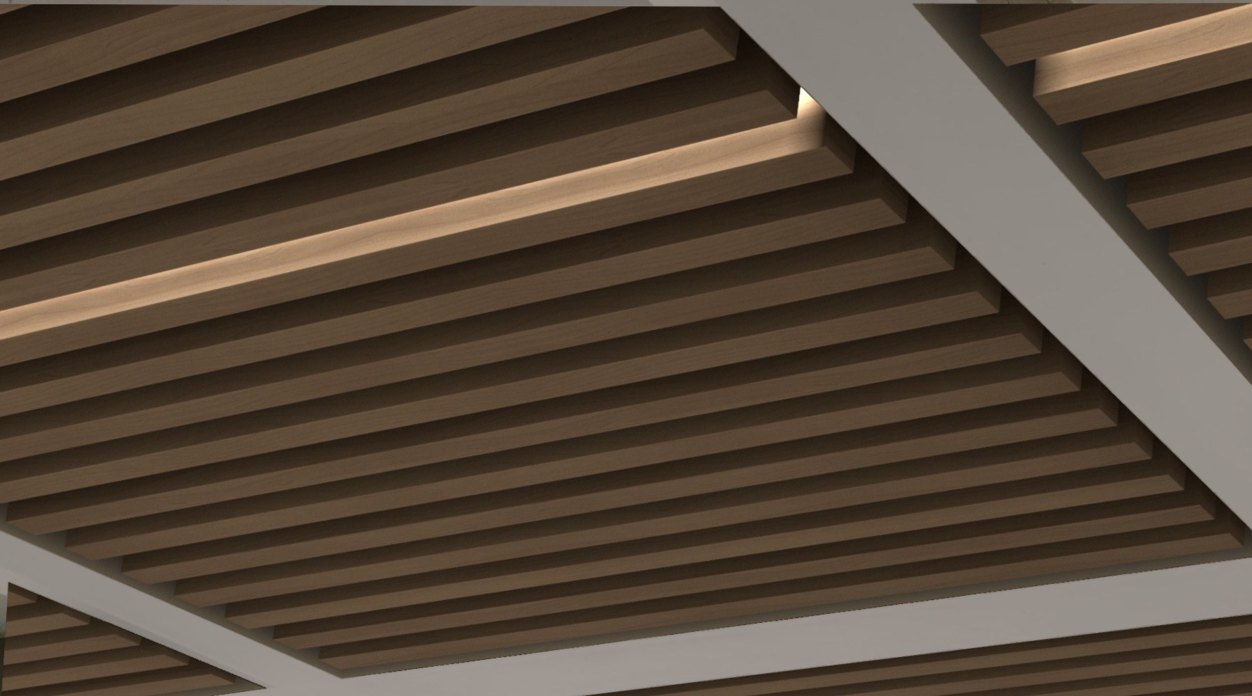 Current ceiling, close-up